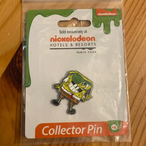 SpongeBob SquarePants Collrctor Pin Nickelodeon Resorts Punta Cana - Picture 1 of 4
